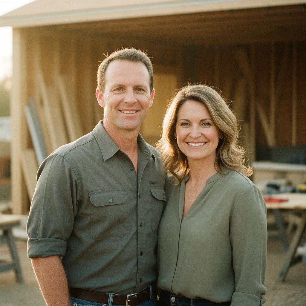 Jason and Jennifer Lovell — the team behind J&J Professional Handyman Services